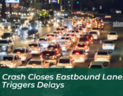 m62 crash closes eastbound lanes and triggers delays qVkr