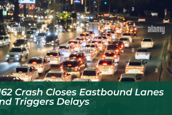 m62 crash closes eastbound lanes and triggers delays qVkr