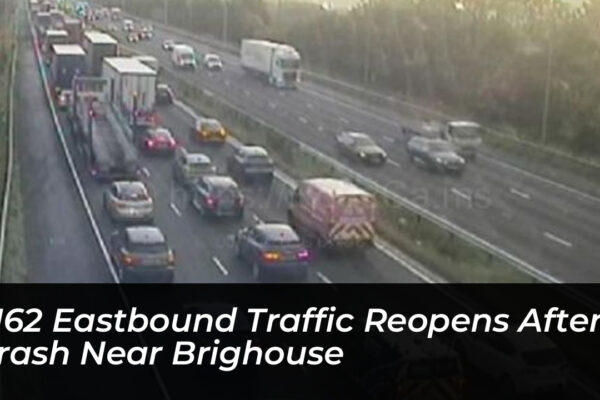 m62 eastbound traffic reopens after crash near brighouse ztOB