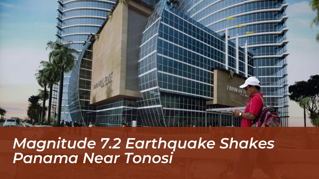 magnitude 7 2 earthquake shakes panama near tonosi l6Fd