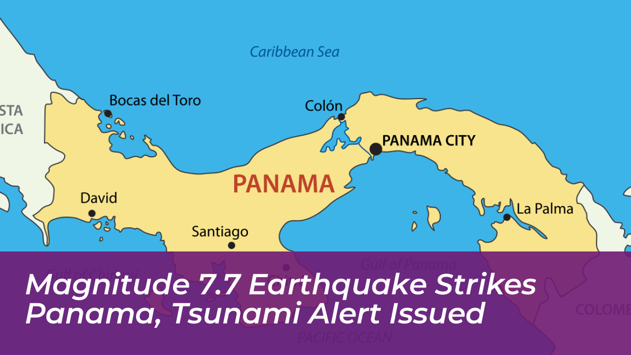 magnitude 7 7 earthquake strikes panama tsunami alert issued g42t