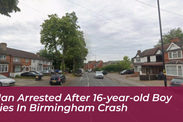 man arrested after 16 year old boy dies in birmingham crash wQ2P