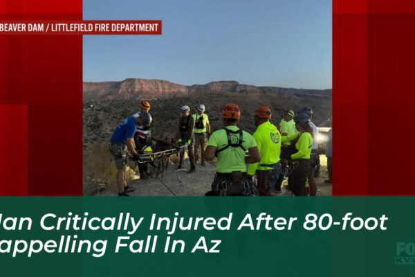 man critically injured after 80 foot rappelling fall in az Y6ZE