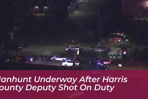manhunt underway after harris county deputy shot on duty JTm8