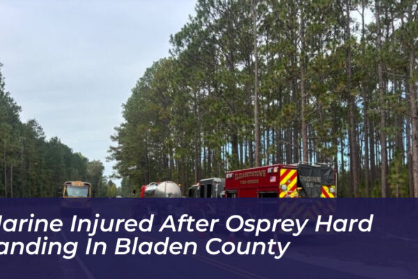 marine injured after osprey hard landing in bladen county cbRd