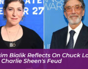 mayim bialik reflects on chuck lorre and charlie sheens feud p60r