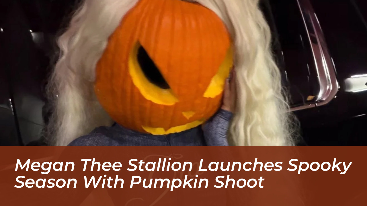 megan thee stallion launches spooky season with pumpkin shoot HipE