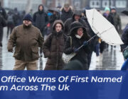 met office warns of first named storm across the uk hOnY