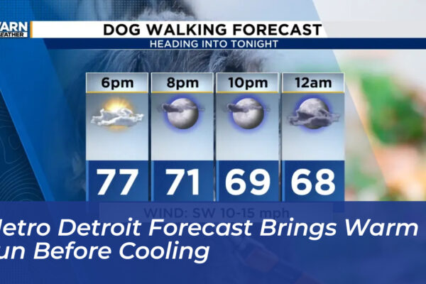 metro detroit forecast brings warm sun before cooling NTWq