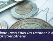 mexican peso falls on october 7 as us dollar strengthens 0gU4