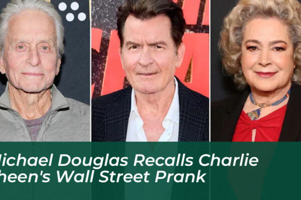 michael douglas recalls charlie sheens wall street prank Q2Aa