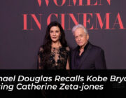 michael douglas recalls kobe bryant visiting catherine zeta jones UQRT