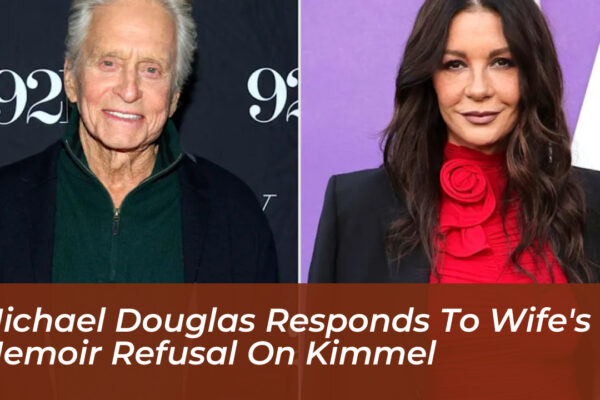michael douglas responds to wifes memoir refusal on kimmel RRth