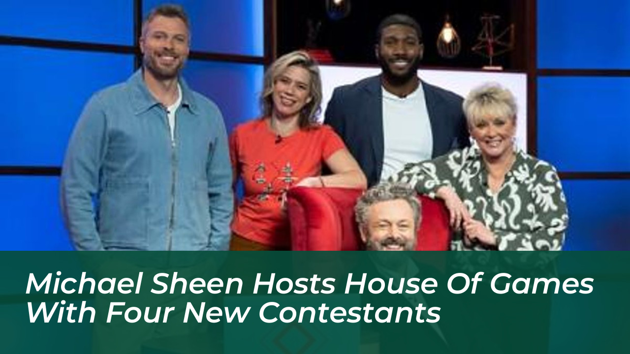 michael sheen hosts house of games with four new contestants WpeJ