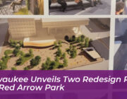 milwaukee unveils two redesign plans for red arrow park 0tQs