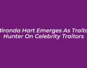miranda hart emerges as traitor hunter on celebrity traitors Pvbu