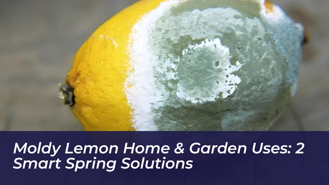 moldy lemon home garden uses 2 smart spring solutions DkBE