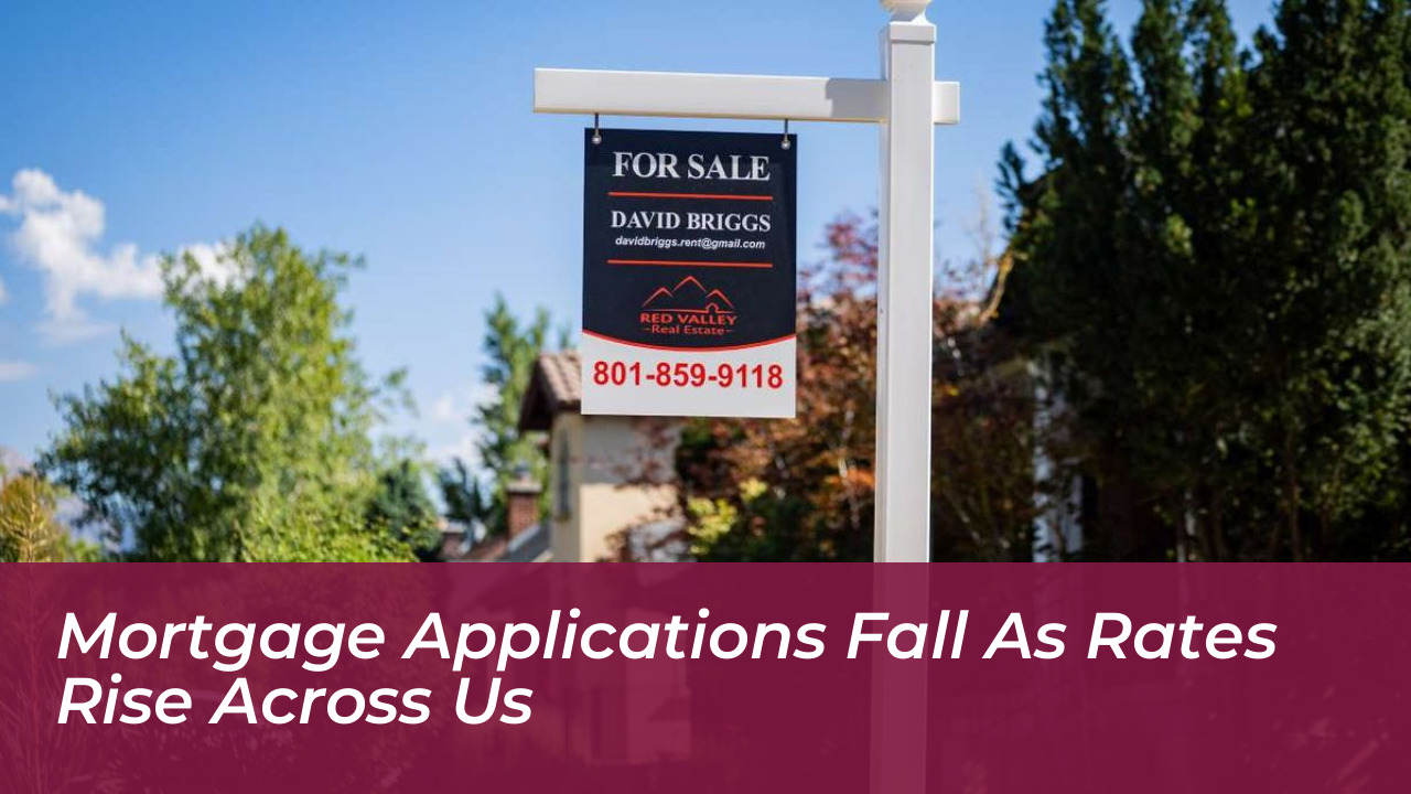mortgage applications fall as rates rise across us b6Kb