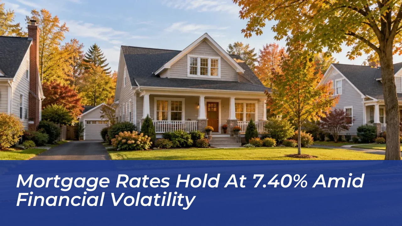mortgage rates hold at 7 40 amid financial volatility IXCz