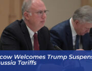 moscow welcomes trump suspension of russia tariffs 57rc