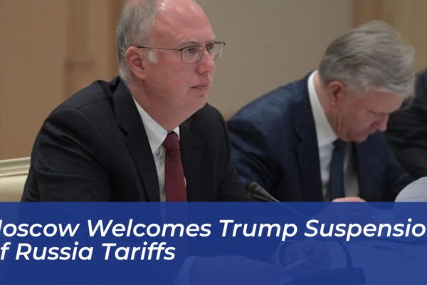 moscow welcomes trump suspension of russia tariffs 57rc