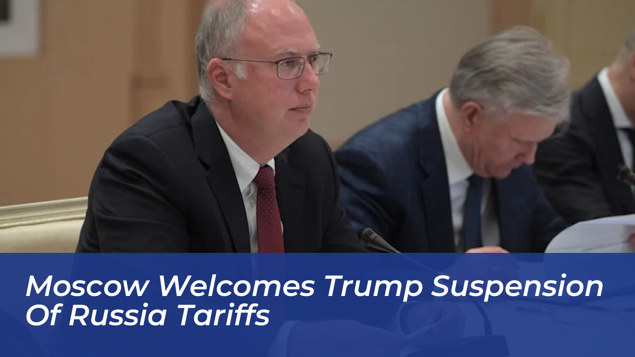moscow welcomes trump suspension of russia tariffs 57rc