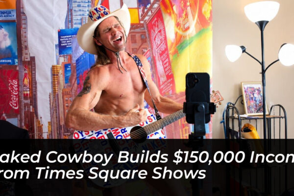 naked cowboy builds 150000 income from times square shows eSCv