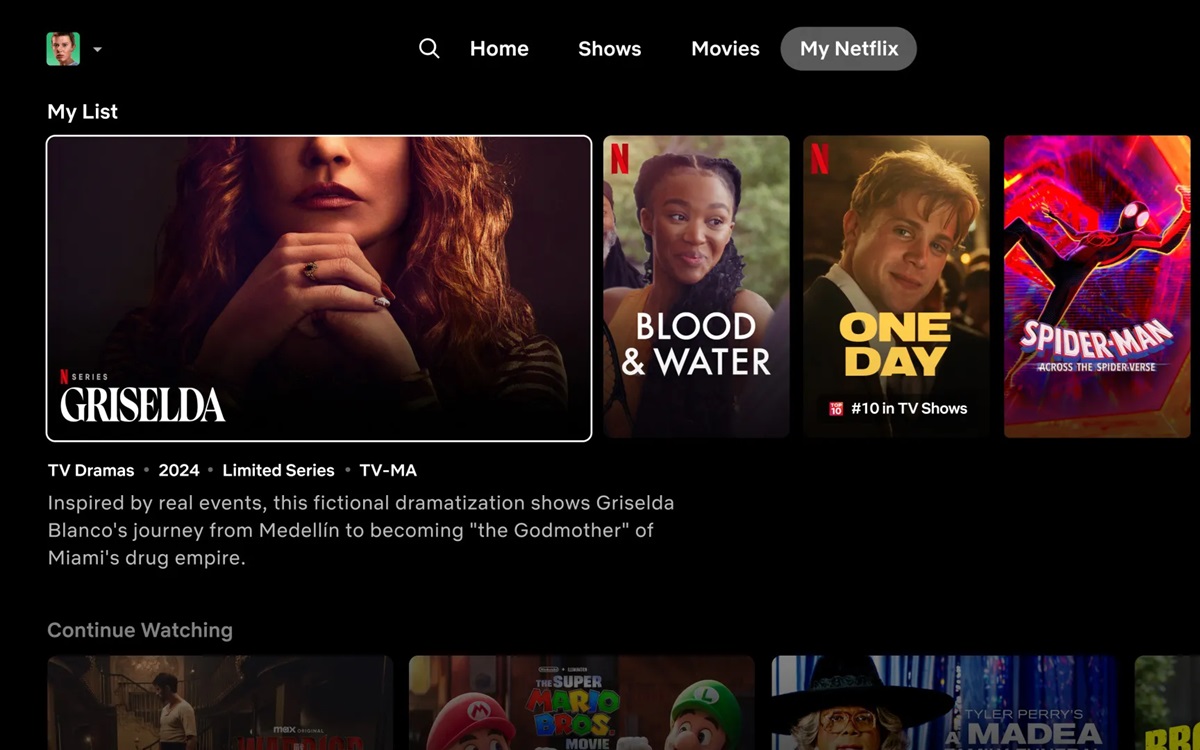 Netflix Highlights Acclaimed Miniseries Across Genres & Eras 4 Netflix Streaming Television Screen Displaying Acclaimed Limited Miniseries