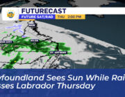 newfoundland sees sun while rain crosses labrador thursday WYlT