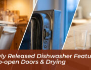 newly released dishwasher features auto open doors drying mbIb