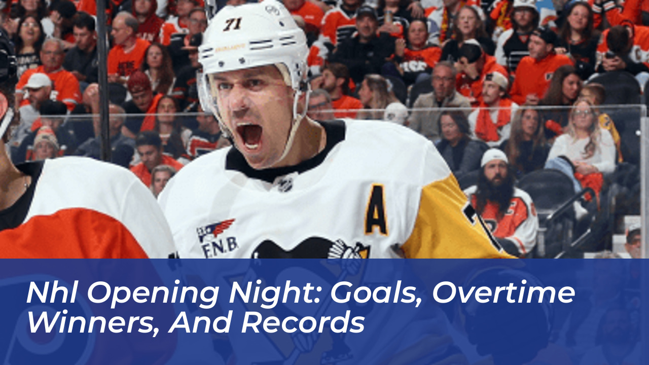 nhl opening night goals overtime winners and records kzX6