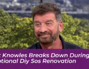nick knowles breaks down during emotional diy sos renovation mtxS