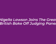 nigella lawson joins the great british bake off judging panel 8OCJ