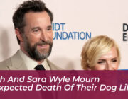 noah and sara wyle mourn unexpected death of their dog lily Mvi0