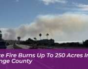 norte fire burns up to 250 acres in orange county 2K41