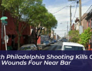 north philadelphia shooting kills one and wounds four near bar 8eKz