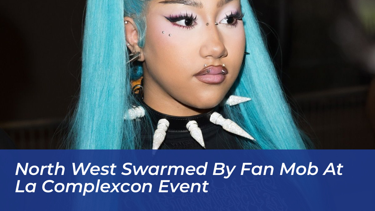 north west swarmed by fan mob at la complexcon event 4RfC