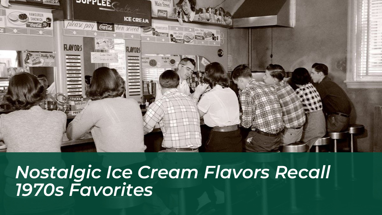 nostalgic ice cream flavors recall 1970s favorites NDw9