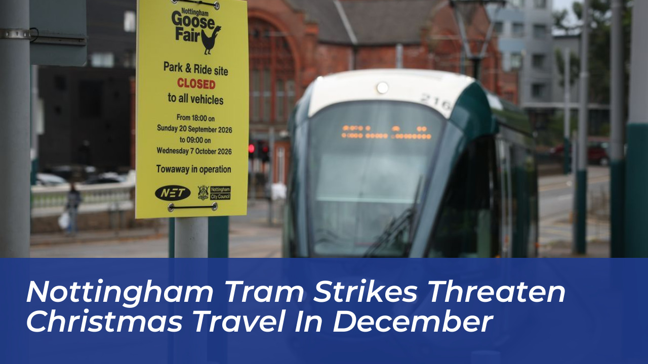 nottingham tram strikes threaten christmas travel in december 2LYu