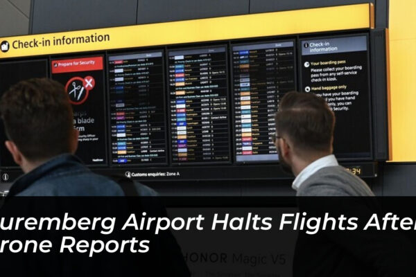 nuremberg airport halts flights after drone reports ayAA