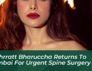 nushrratt bharuccha returns to mumbai for urgent spine surgery uRN6
