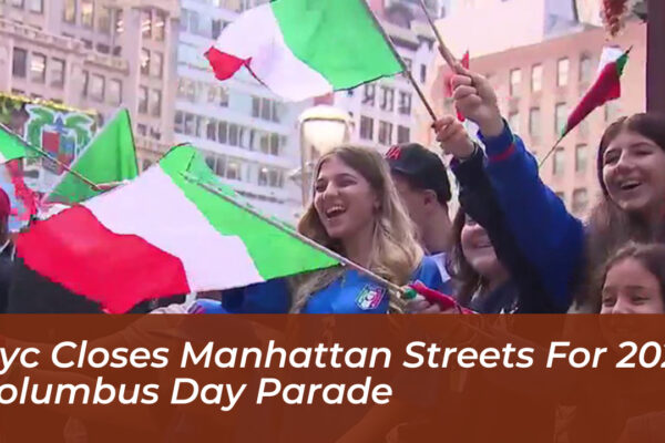 nyc closes manhattan streets for 2026 columbus day parade X98N