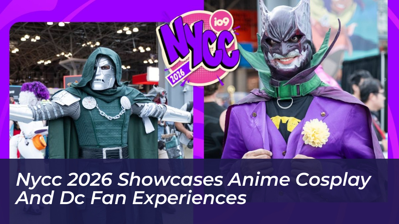 nycc 2026 showcases anime cosplay and dc fan experiences Somq