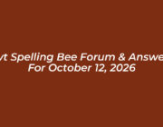 nyt spelling bee forum answers for october 12 2026 LgEe