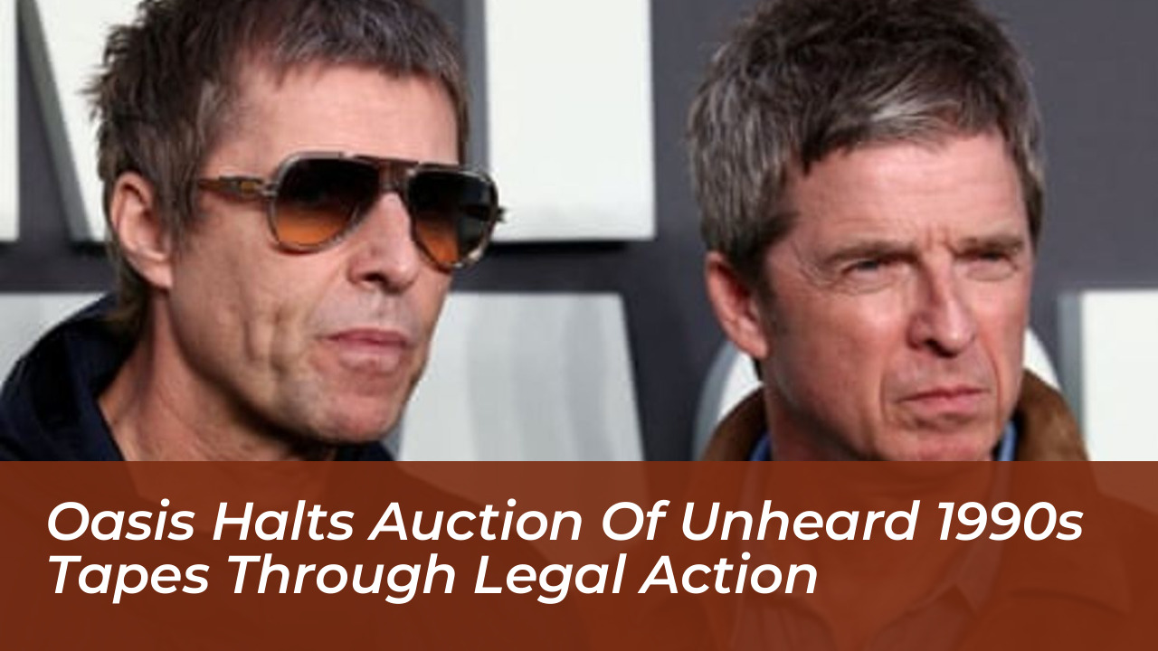 oasis halts auction of unheard 1990s tapes through legal action QT27