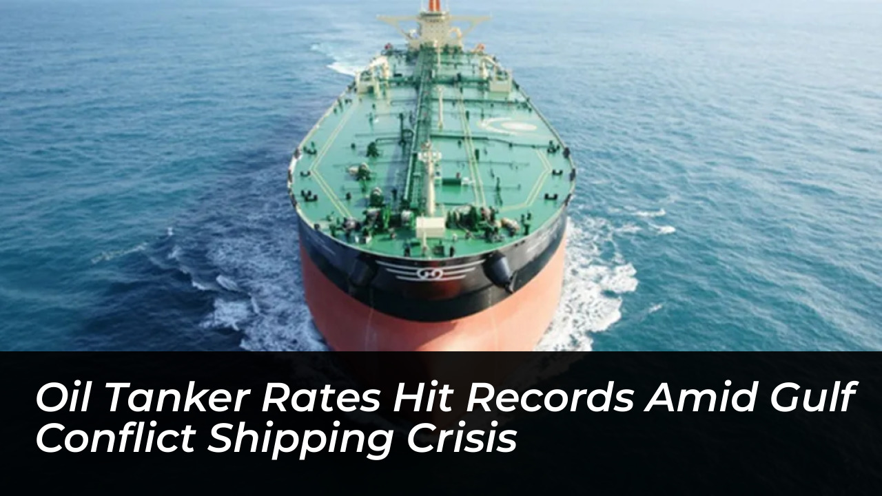 oil tanker rates hit records amid gulf conflict shipping crisis zVCr