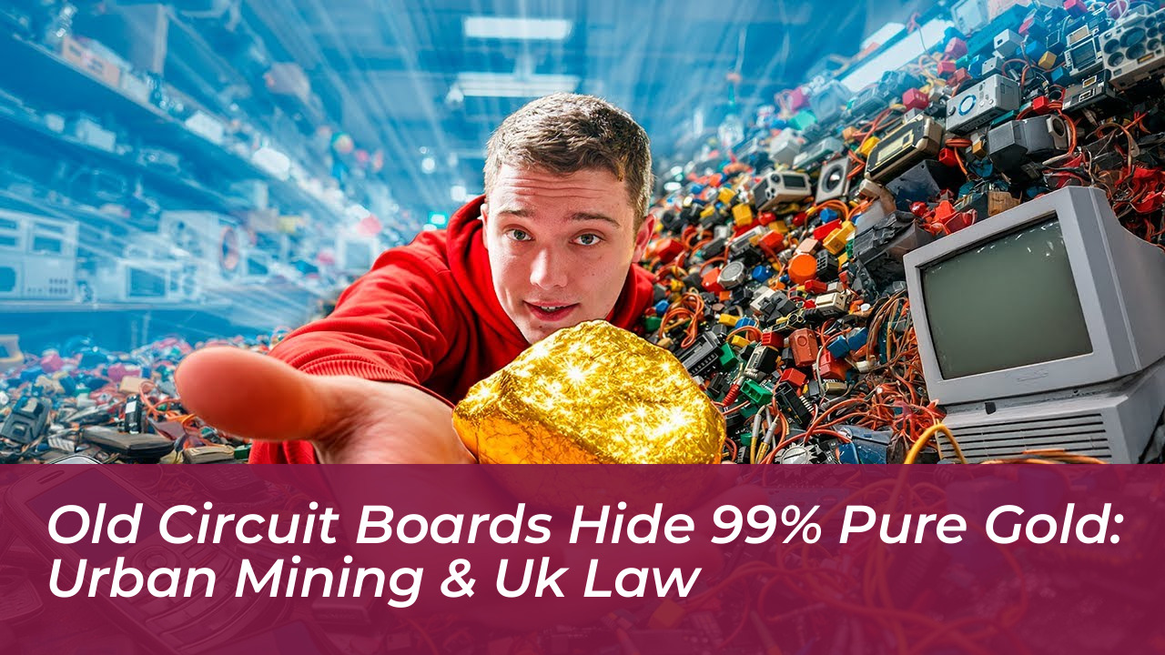 old circuit boards hide 99 pure gold urban mining uk law auQe