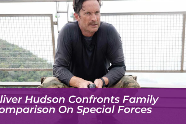 oliver hudson confronts family comparison on special forces Mbvf