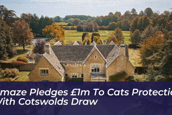 omaze pledges 1m to cats protection with cotswolds draw 5oNw
