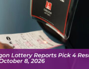 oregon lottery reports pick 4 results for october 8 2026 yHrN